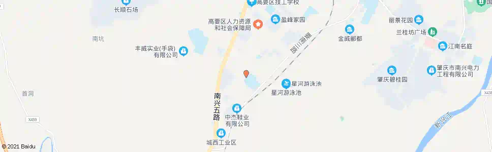 肇庆高要二中初中部_公交站地图_肇庆公交_妙搜公交查询2025