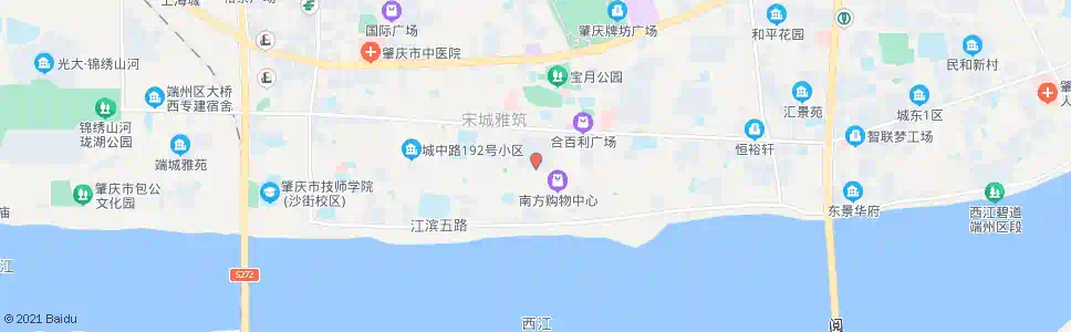 肇庆西南四小_公交站地图_肇庆公交_妙搜公交查询2025