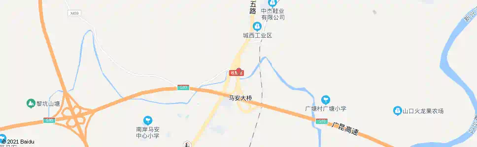 肇庆马安高速公路出口_公交站地图_肇庆公交_妙搜公交查询2025