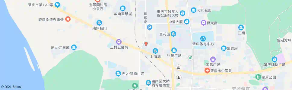 肇庆裕宝家具中心_公交站地图_肇庆公交_妙搜公交查询2025