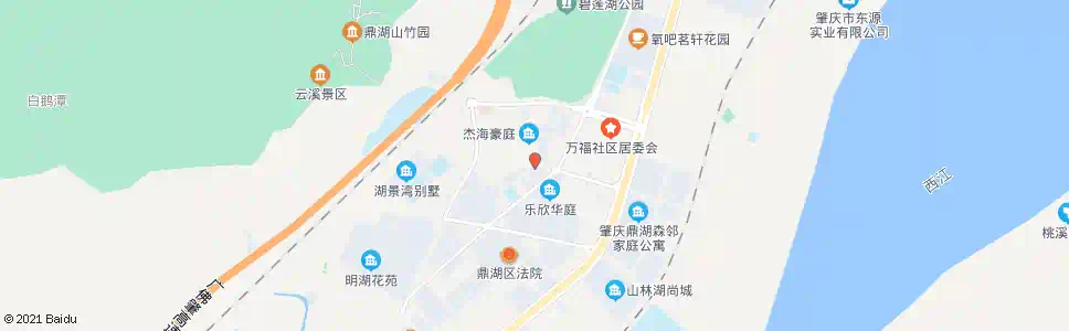 肇庆万福西路_公交站地图_肇庆公交_妙搜公交查询2025
