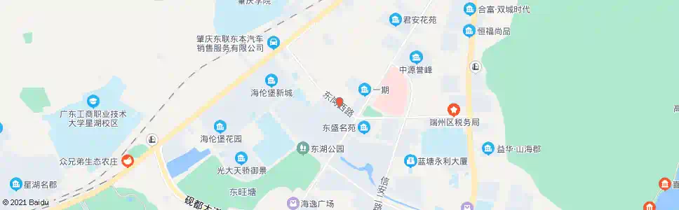 肇庆东岗新村_公交站地图_肇庆公交_妙搜公交查询2025