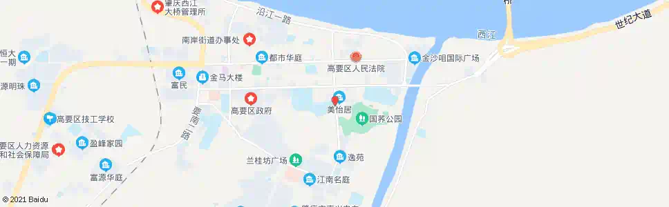肇庆高要二小_公交站地图_肇庆公交_妙搜公交查询2025