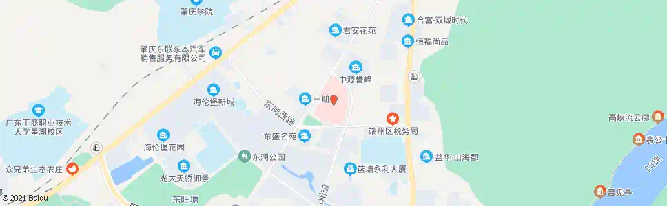 肇庆旧市一医院_公交站地图_肇庆公交_妙搜公交查询2025