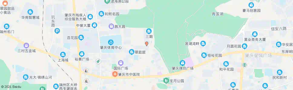 肇庆翠星东_公交站地图_肇庆公交_妙搜公交查询2025