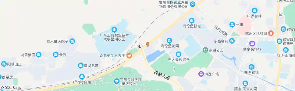 肇庆工商学院_公交站地图_肇庆公交_妙搜公交查询2025