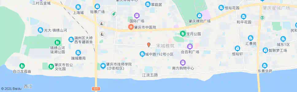 肇庆披云楼_公交站地图_肇庆公交_妙搜公交查询2025