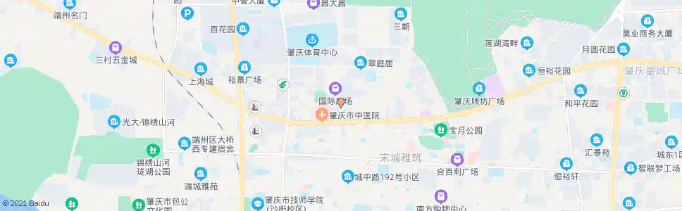 肇庆康乐市场_公交站地图_肇庆公交_妙搜公交查询2025