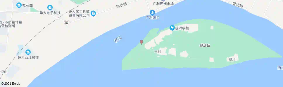 肇庆一村总站_公交站地图_肇庆公交_妙搜公交查询2025