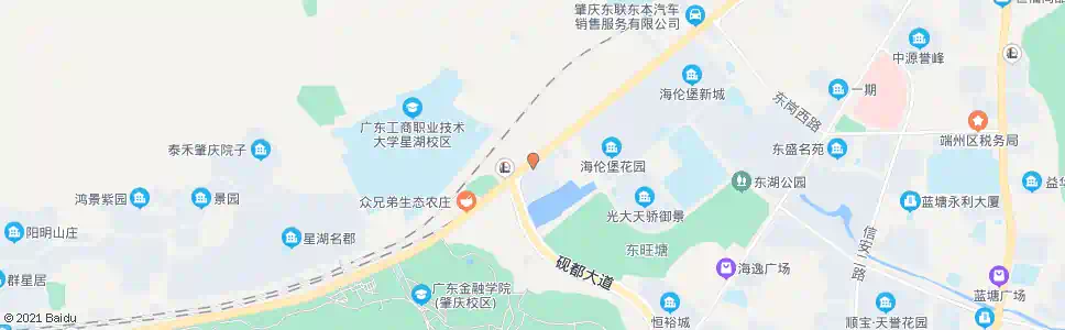 肇庆大坪路口(肇庆工商学院)_公交站地图_肇庆公交_妙搜公交查询2025
