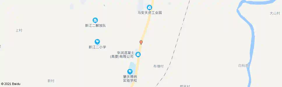 肇庆夏岗_公交站地图_肇庆公交_妙搜公交查询2025