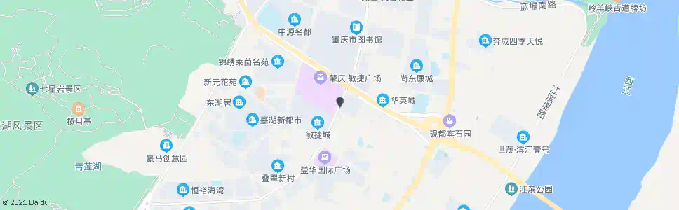 肇庆行政中心_公交站地图_肇庆公交_妙搜公交查询2025