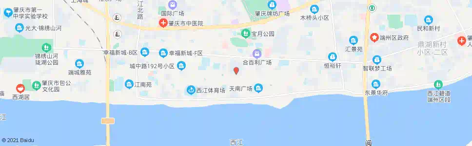 肇庆明城广场_公交站地图_肇庆公交_妙搜公交查询2025