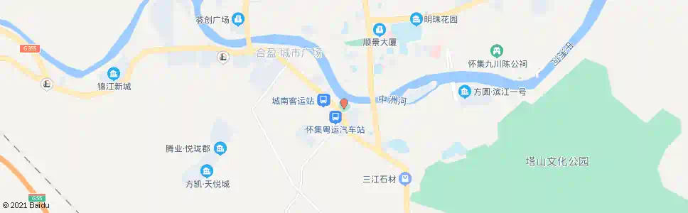 肇庆燕都广场_公交站地图_肇庆公交_妙搜公交查询2025