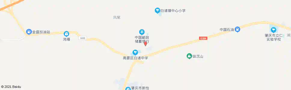 肇庆白诸_公交站地图_肇庆公交_妙搜公交查询2025