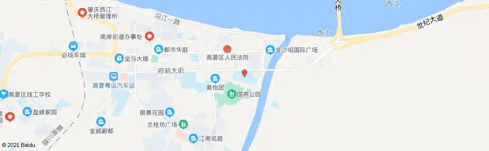 肇庆实验中学_公交站地图_肇庆公交_妙搜公交查询2025