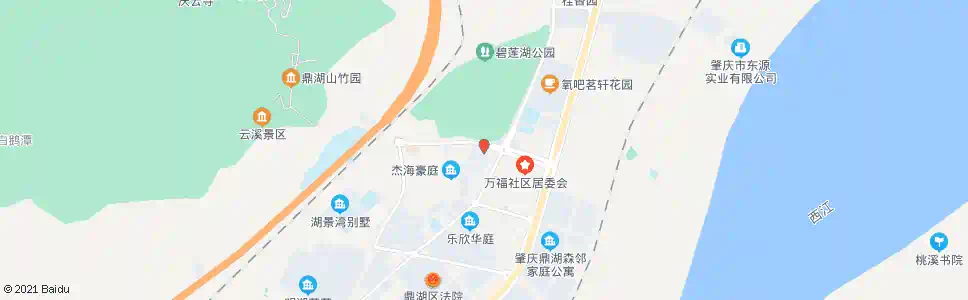 肇庆鼎湖中行_公交站地图_肇庆公交_妙搜公交查询2025