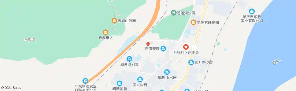 肇庆鼎湖山坑口_公交站地图_肇庆公交_妙搜公交查询2025