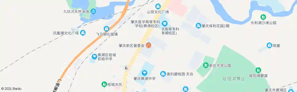 肇庆新进管理区_公交站地图_肇庆公交_妙搜公交查询2025