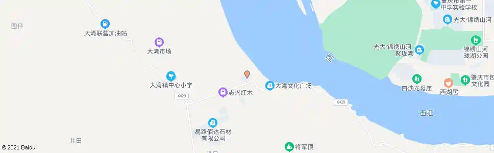 肇庆大湾镇政府_公交站地图_肇庆公交_妙搜公交查询2025