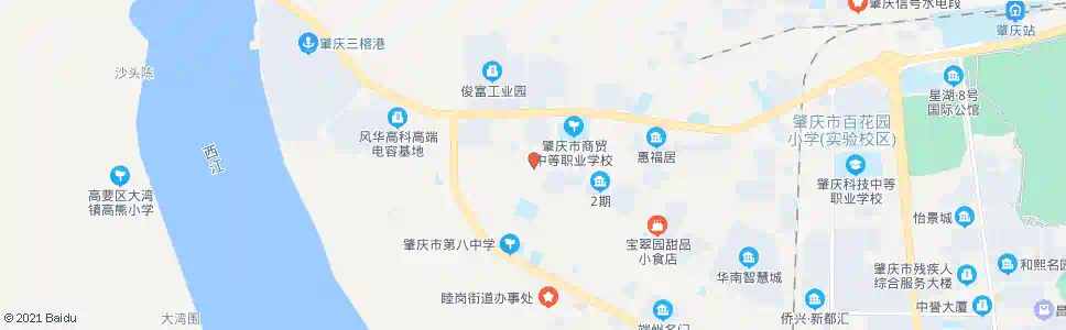 肇庆杰斯曼糖果_公交站地图_肇庆公交_妙搜公交查询2025