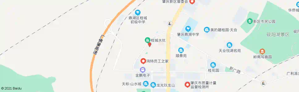 肇庆华贵路_公交站地图_肇庆公交_妙搜公交查询2025