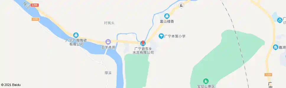 肇庆东乡水泥公司_公交站地图_肇庆公交_妙搜公交查询2025