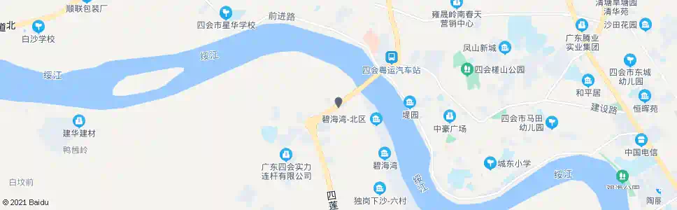 肇庆独岗桥_公交站地图_肇庆公交_妙搜公交查询2025