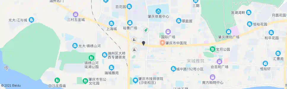 肇庆(梅庵路口)_公交站地图_肇庆公交_妙搜公交查询2025