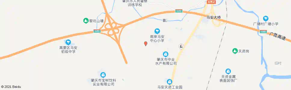 肇庆定江村_公交站地图_肇庆公交_妙搜公交查询2025