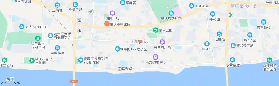 肇庆北门_公交站地图_肇庆公交_妙搜公交查询2025