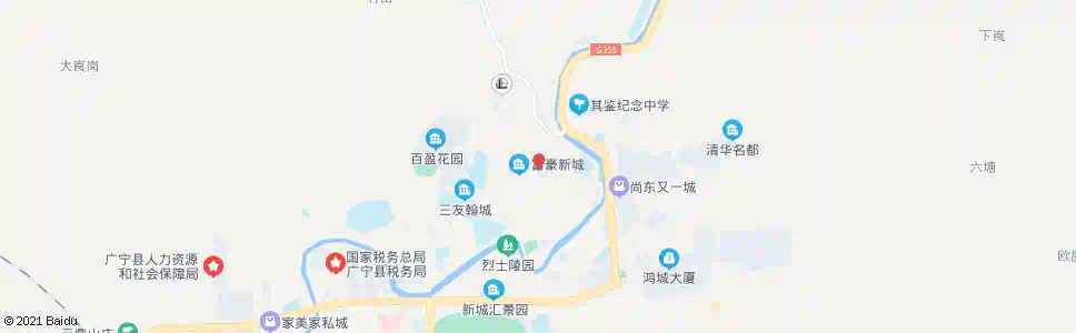 肇庆广宁县政府_公交站地图_肇庆公交_妙搜公交查询2025