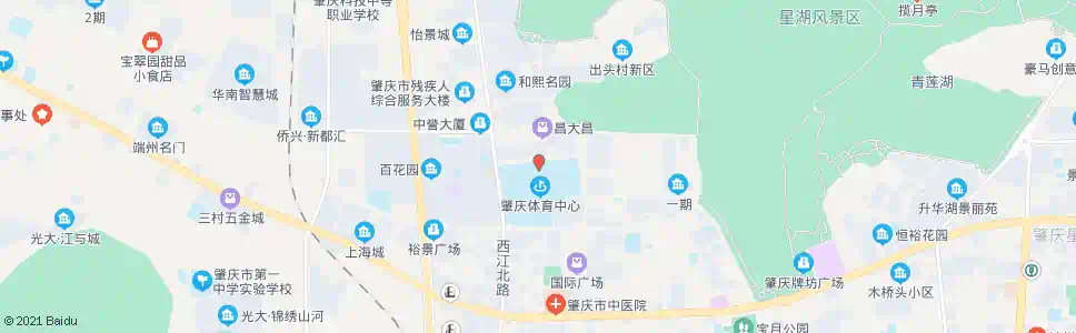 肇庆体校_公交站地图_肇庆公交_妙搜公交查询2025