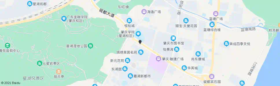 肇庆砚都大道中_公交站地图_肇庆公交_妙搜公交查询2025