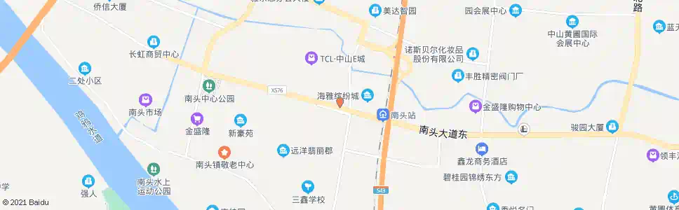 中山升辉北路口_公交站地图_中山公交_妙搜公交查询2025