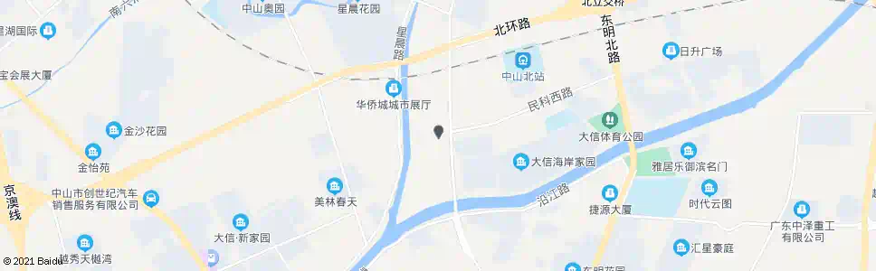 中山民科西路(石岐花卉基地)_公交站地图_中山公交_妙搜公交查询2025