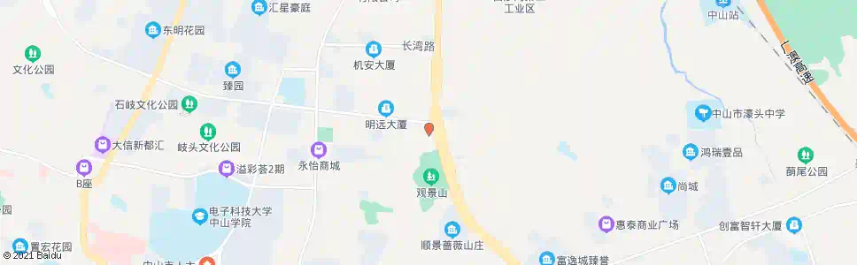 中山社保局东区分局_公交站地图_中山公交_妙搜公交查询2025