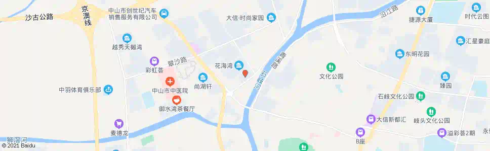 中山星晨广场(彩虹大道)_公交站地图_中山公交_妙搜公交查询2025