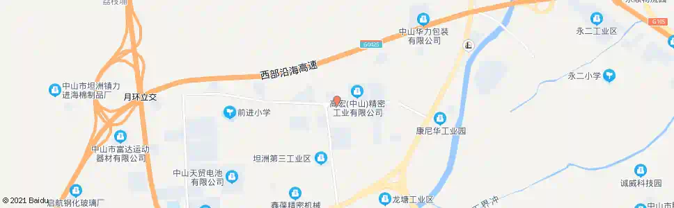 中山科技路口_公交站地图_中山公交_妙搜公交查询2025