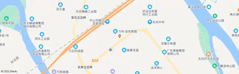 中山东凤车站(东凤红绿灯)_公交站地图_中山公交_妙搜公交查询2025