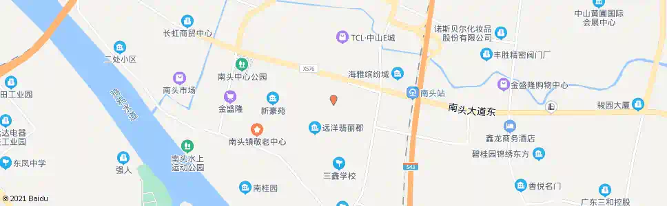 中山万领盛世小区_公交站地图_中山公交_妙搜公交查询2025