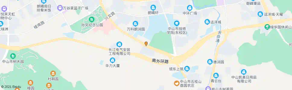 中山市一中初中部_公交站地图_中山公交_妙搜公交查询2025