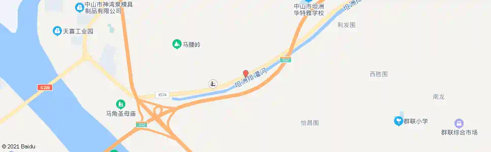 中山联石湾_公交站地图_中山公交_妙搜公交查询2025