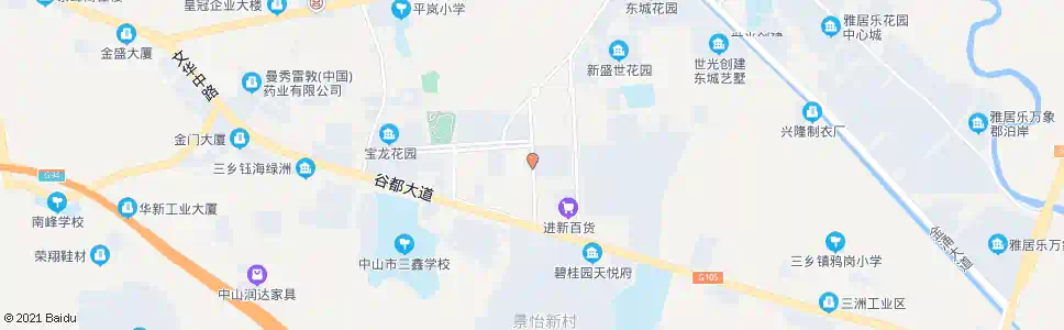 中山平东市场_公交站地图_中山公交_妙搜公交查询2025