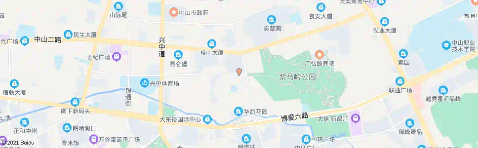 中山东裕路_公交站地图_中山公交_妙搜公交查询2025