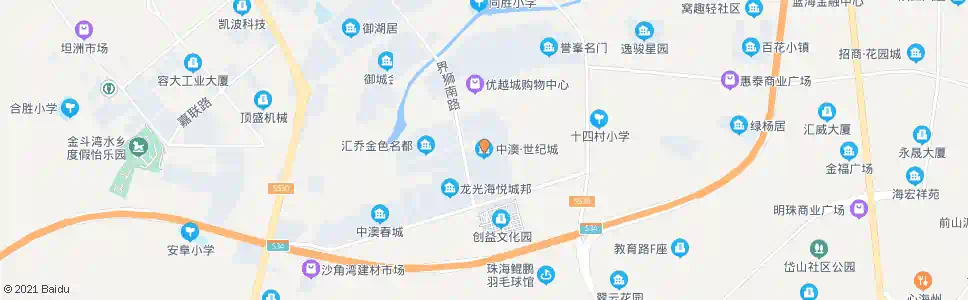 中山中澳世纪城_公交站地图_中山公交_妙搜公交查询2025