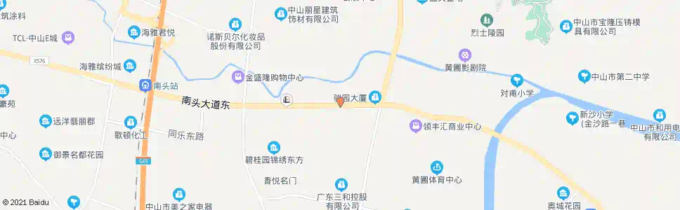 中山康盛路口_公交站地图_中山公交_妙搜公交查询2025