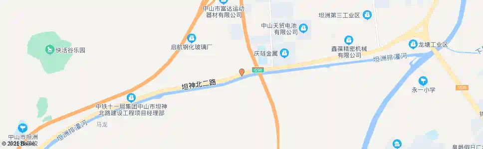 中山月环_公交站地图_中山公交_妙搜公交查询2025