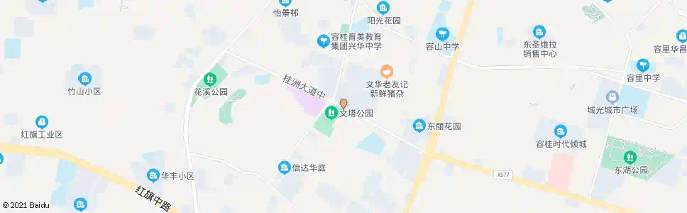 中山天佑城(桂洲大道中)_公交站地图_中山公交_妙搜公交查询2025