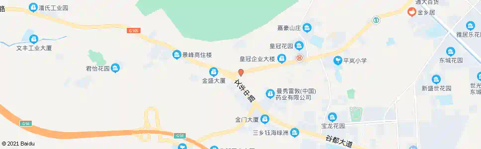 中山三乡交警大队_公交站地图_中山公交_妙搜公交查询2025